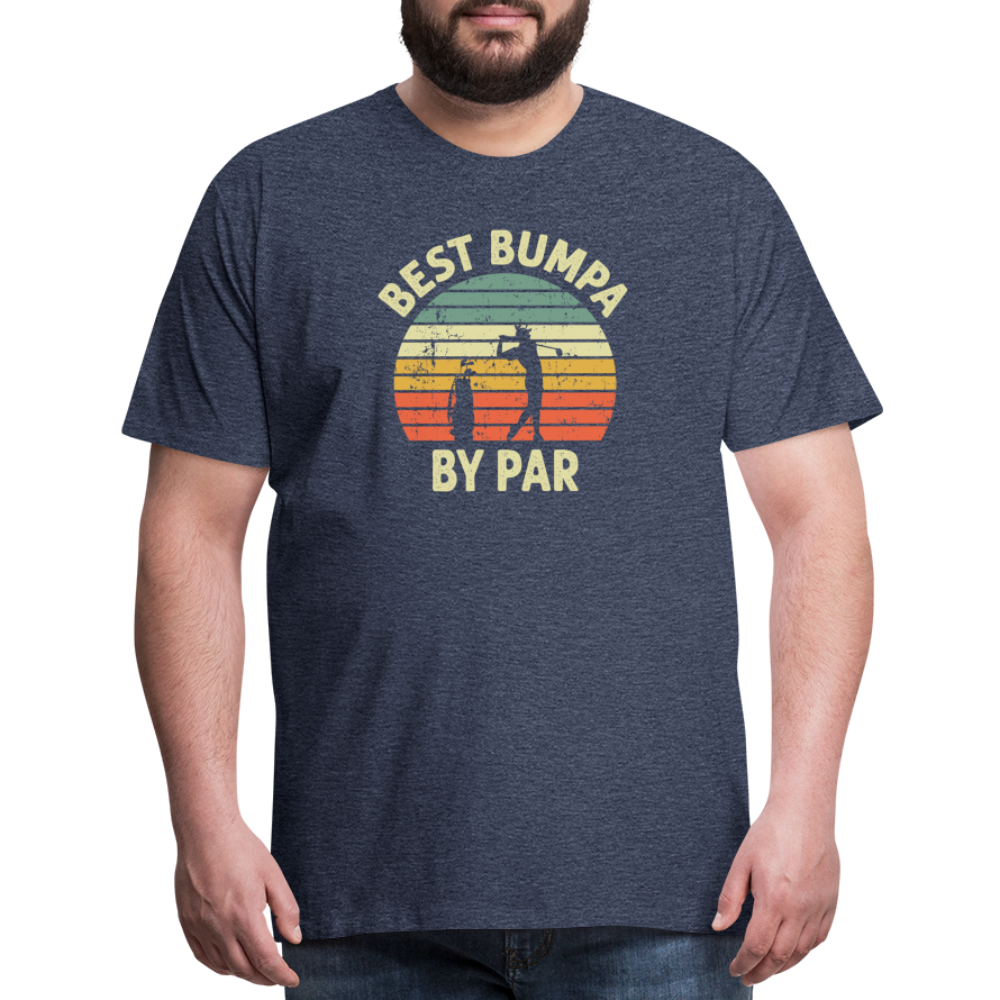 Best Bumpa By Par Men's Premium T-Shirt - heather blue