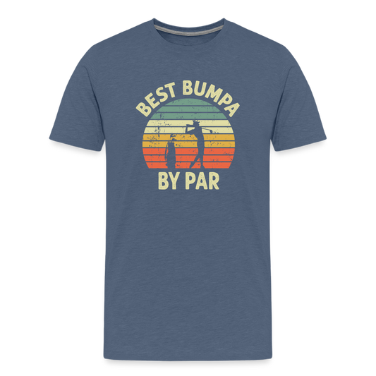 Best Bumpa By Par Men's Premium T-Shirt - heather blue