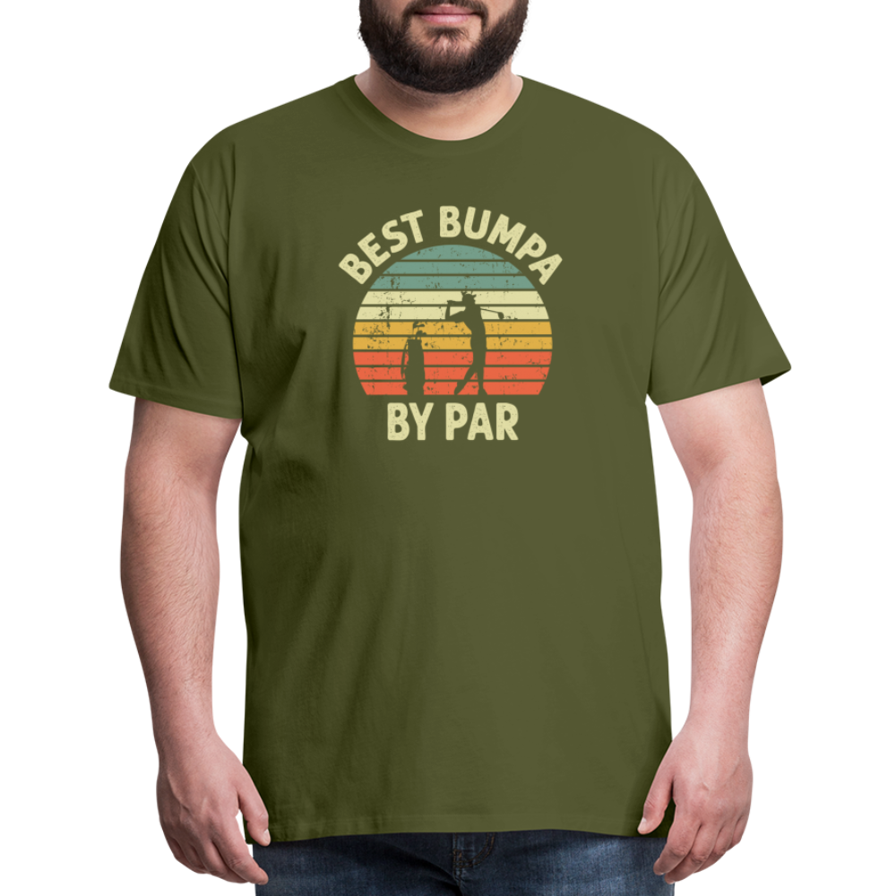 Best Bumpa By Par Men's Premium T-Shirt - olive green