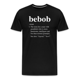 Bebob Definition Men's Premium T-Shirt - black