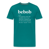 Bebob Definition Men's Premium T-Shirt - teal