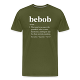 Bebob Definition Men's Premium T-Shirt - olive green