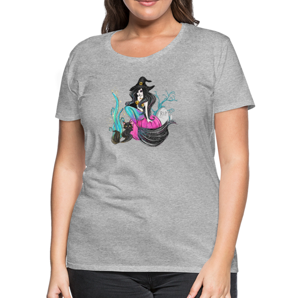Salty Witch Women’s Premium T-Shirt - heather gray