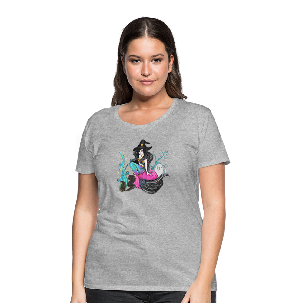 Salty Witch Women’s Premium T-Shirt - heather gray