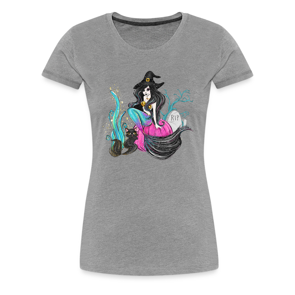 Salty Witch Women’s Premium T-Shirt - heather gray