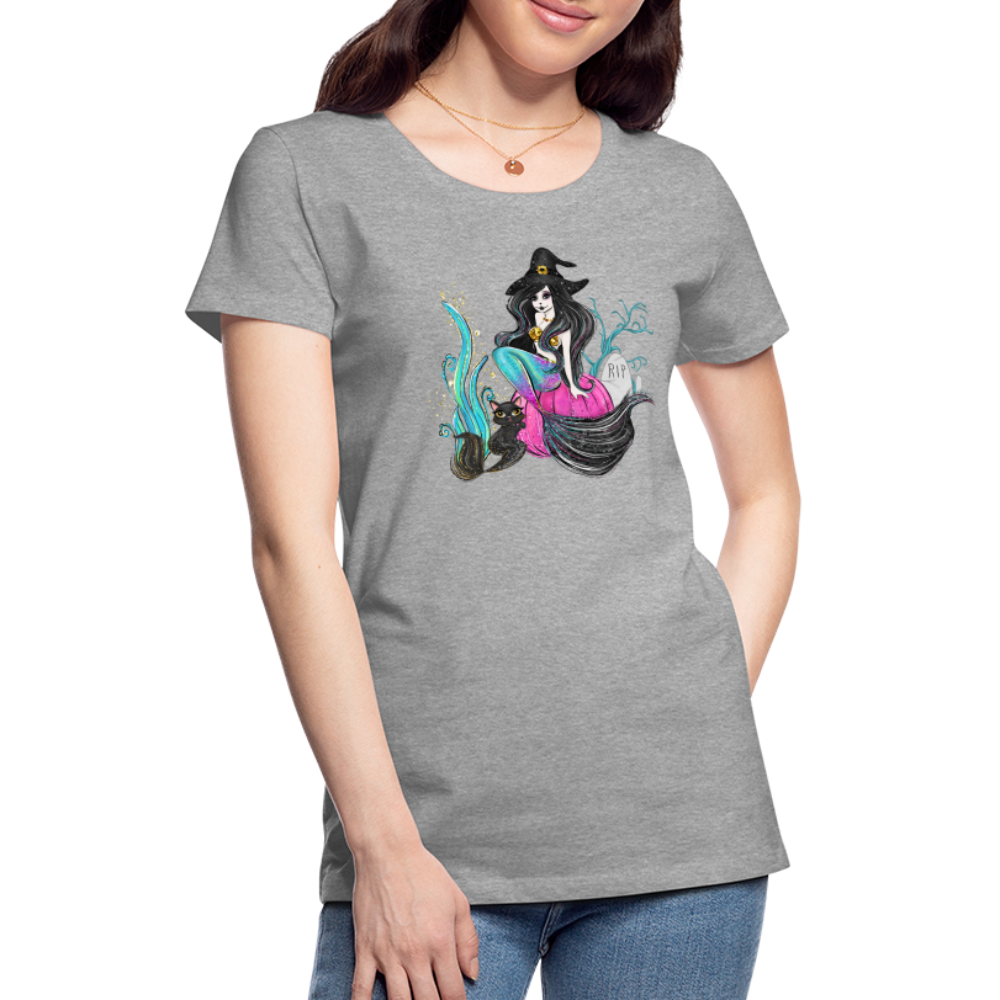 Salty Witch Women’s Premium T-Shirt - heather gray