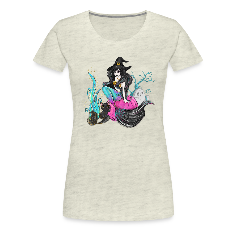 Salty Witch Women’s Premium T-Shirt - heather oatmeal