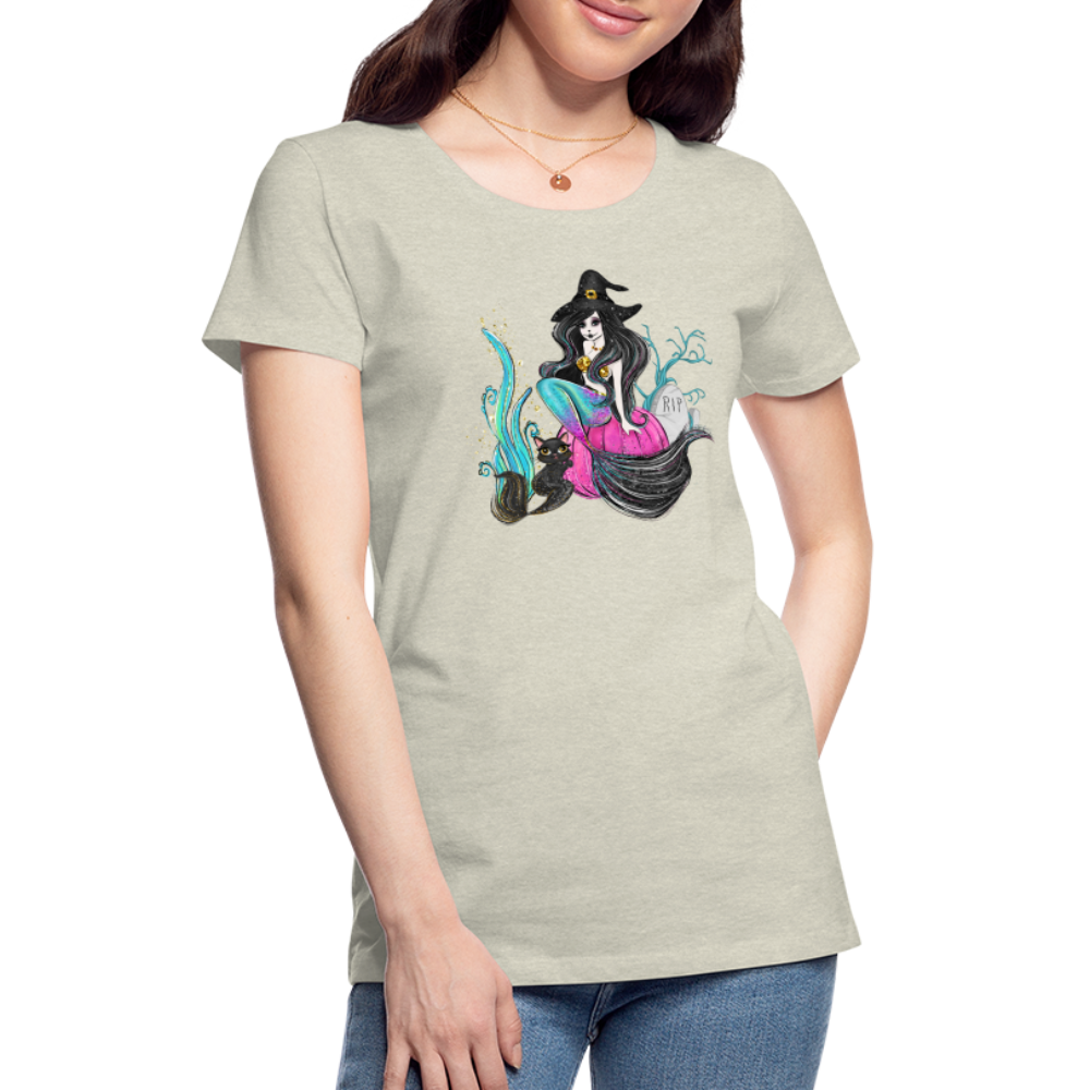 Salty Witch Women’s Premium T-Shirt - heather oatmeal