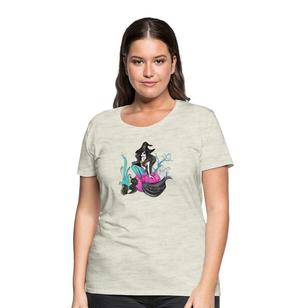 Salty Witch Women’s Premium T-Shirt - heather oatmeal