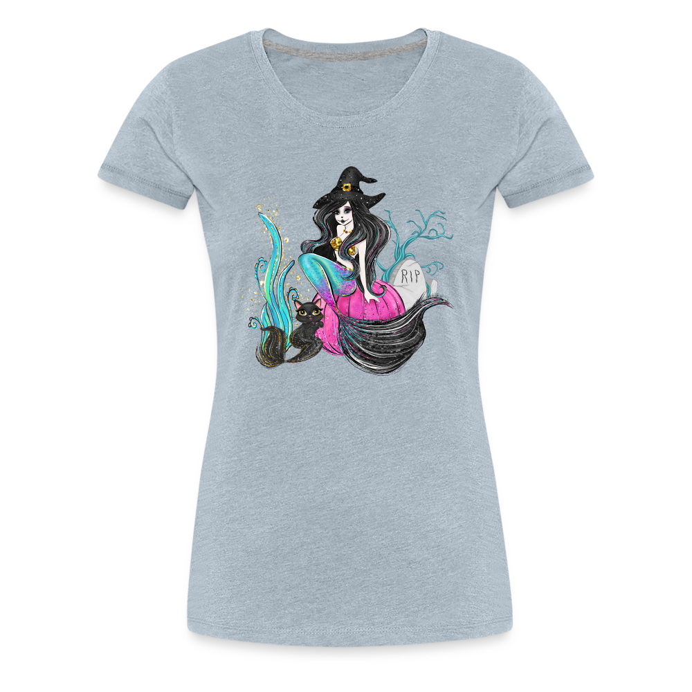 Salty Witch Women’s Premium T-Shirt - heather ice blue