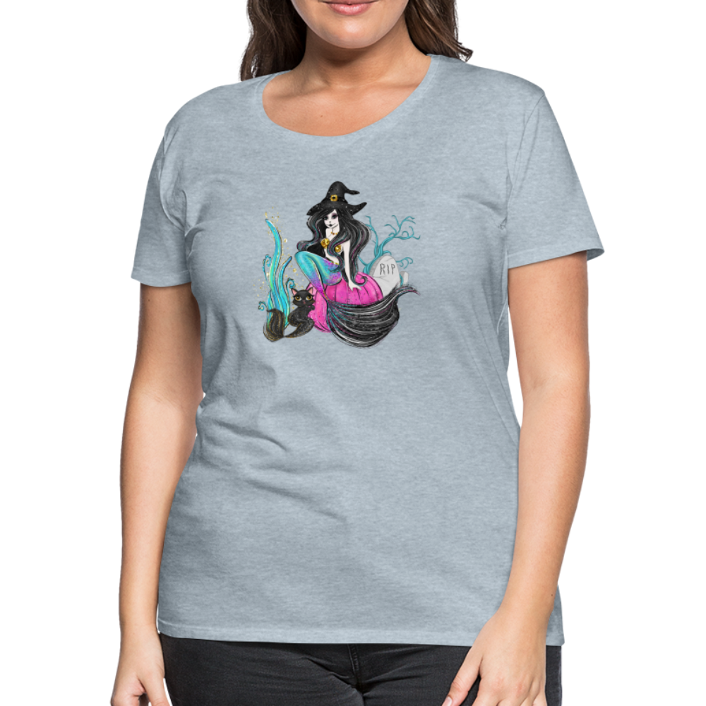 Salty Witch Women’s Premium T-Shirt - heather ice blue