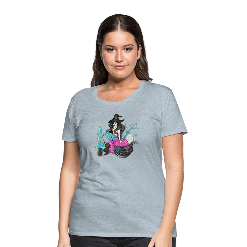 Salty Witch Women’s Premium T-Shirt - heather ice blue
