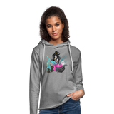 Mermaid Witch Unisex Lightweight Terry Hoodie - heather gray