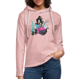 Mermaid Witch Unisex Lightweight Terry Hoodie - cream heather pink