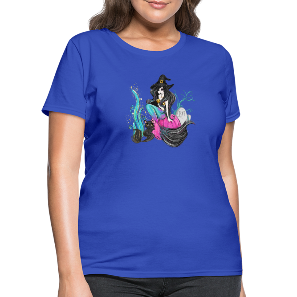 Mermaid Witch Women's T-Shirt - royal blue