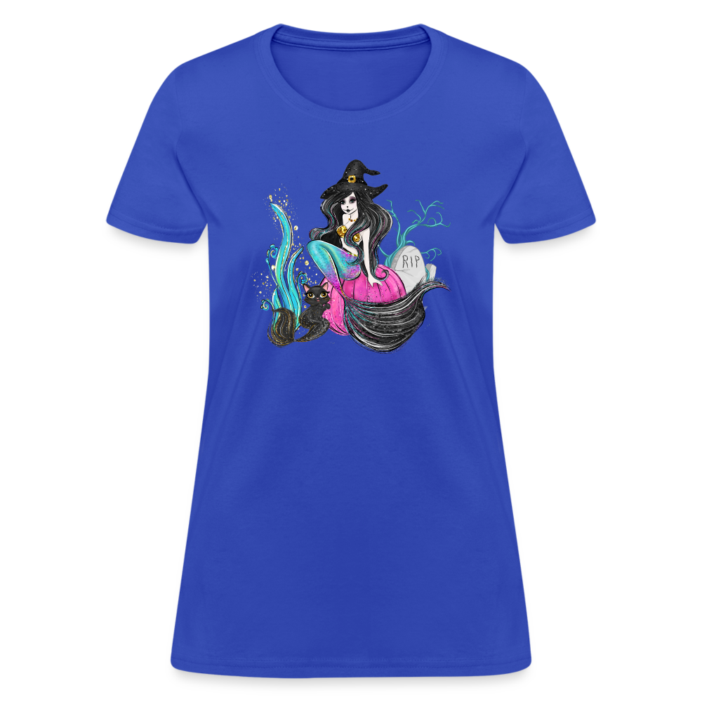Mermaid Witch Women's T-Shirt - royal blue