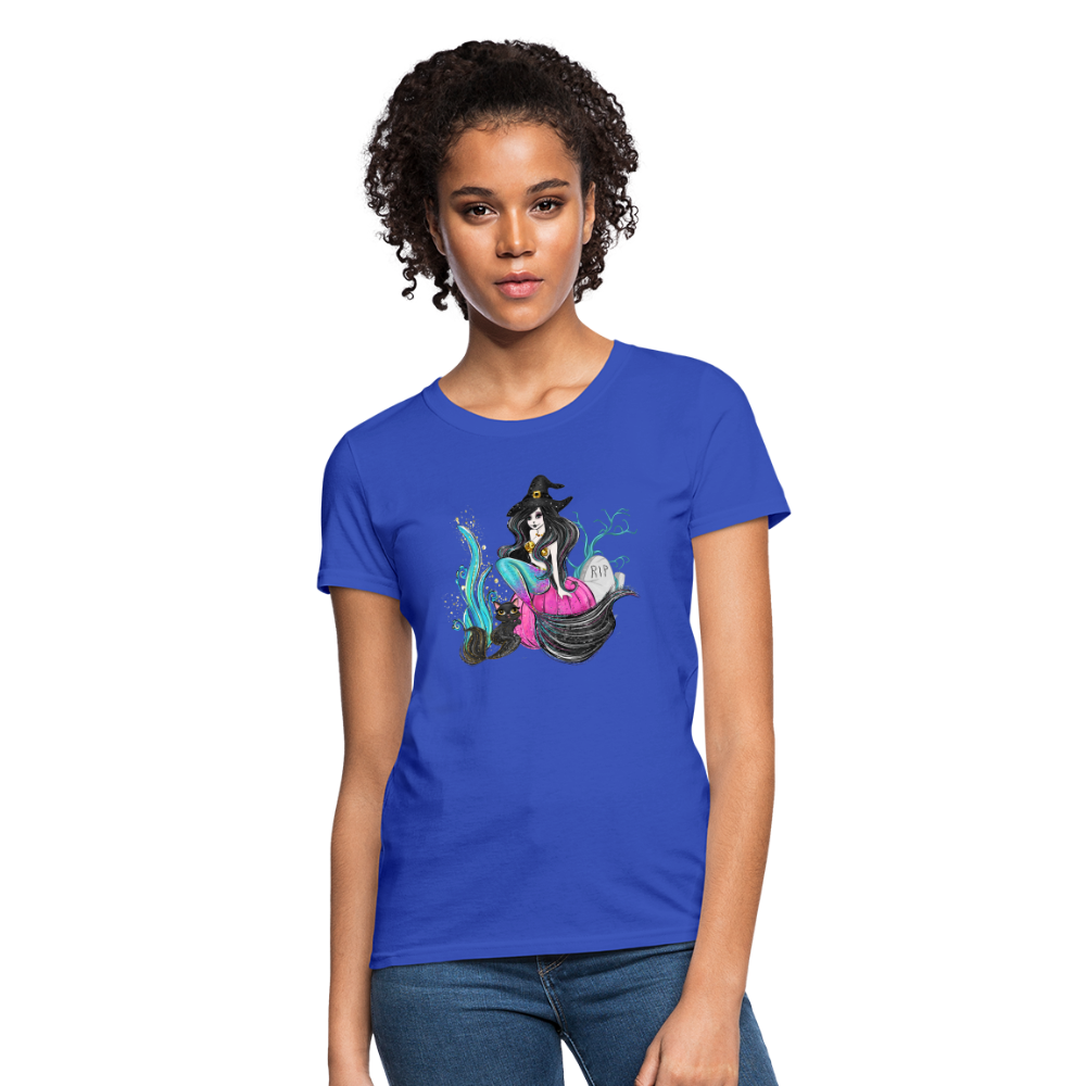 Mermaid Witch Women's T-Shirt - royal blue