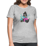 Mermaid Witch Women's T-Shirt - heather gray