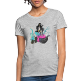 Mermaid Witch Women's T-Shirt - heather gray