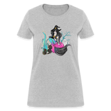 Mermaid Witch Women's T-Shirt - heather gray
