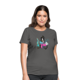 Mermaid Witch Women's T-Shirt - charcoal
