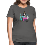 Mermaid Witch Women's T-Shirt - charcoal