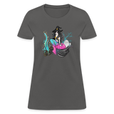 Mermaid Witch Women's T-Shirt - charcoal