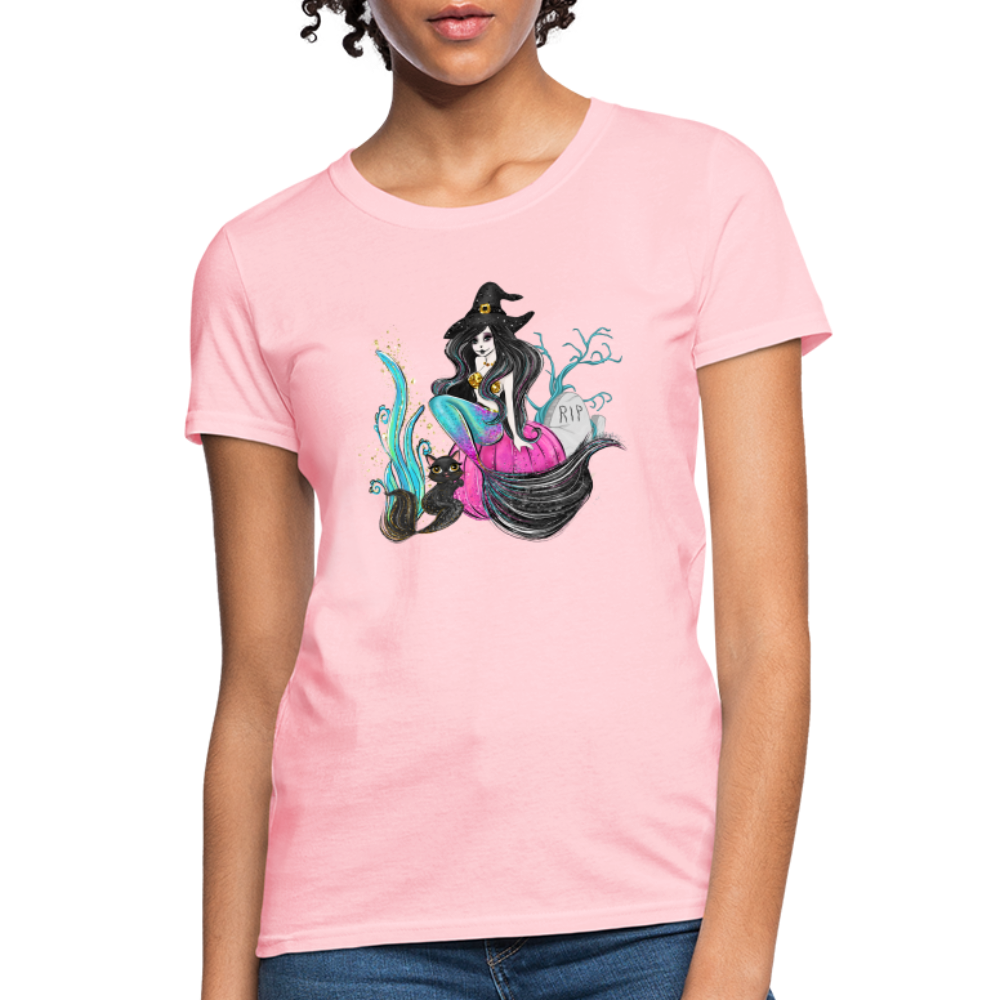 Mermaid Witch Women's T-Shirt - pink