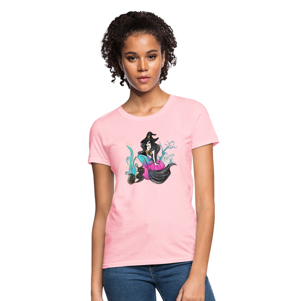Mermaid Witch Women's T-Shirt - pink