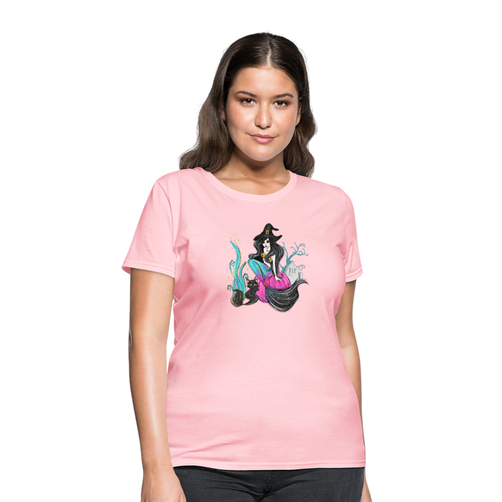 Mermaid Witch Women's T-Shirt - pink
