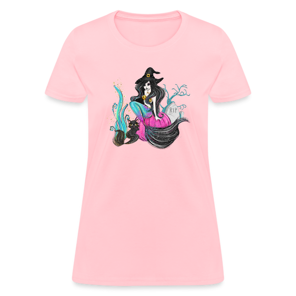 Mermaid Witch Women's T-Shirt - pink