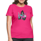 Mermaid Witch Women's T-Shirt - fuchsia