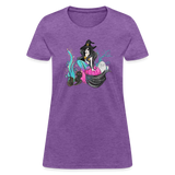 Mermaid Witch Women's T-Shirt - purple heather