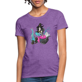 Mermaid Witch Women's T-Shirt - purple heather