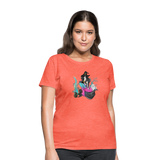 Mermaid Witch Women's T-Shirt - heather coral