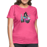 Mermaid Witch Women's T-Shirt - heather pink
