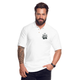 Official Cookie Taster Men's Pique Polo Shirt - white
