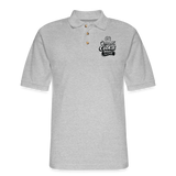 Official Cookie Taster Men's Pique Polo Shirt - heather gray