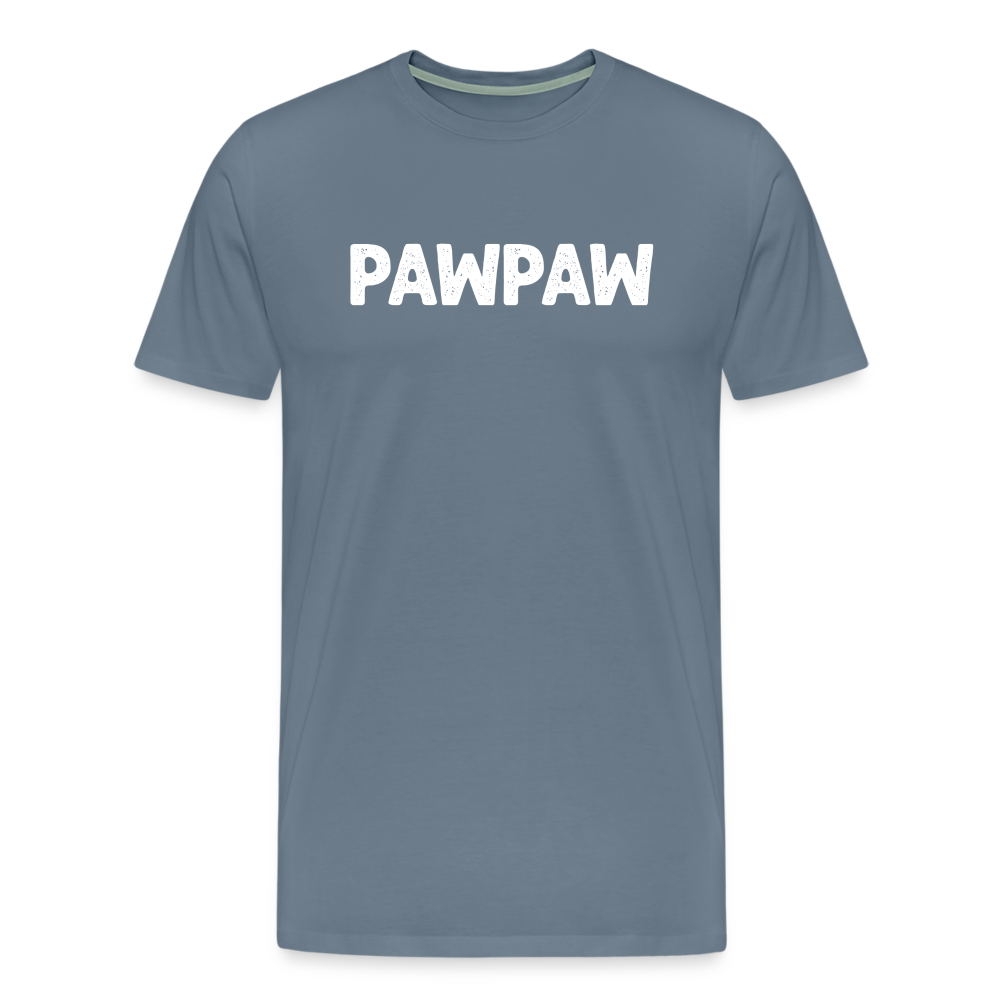 Pawpaw Men's Premium T-Shirt - steel blue