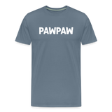 Pawpaw Men's Premium T-Shirt - steel blue