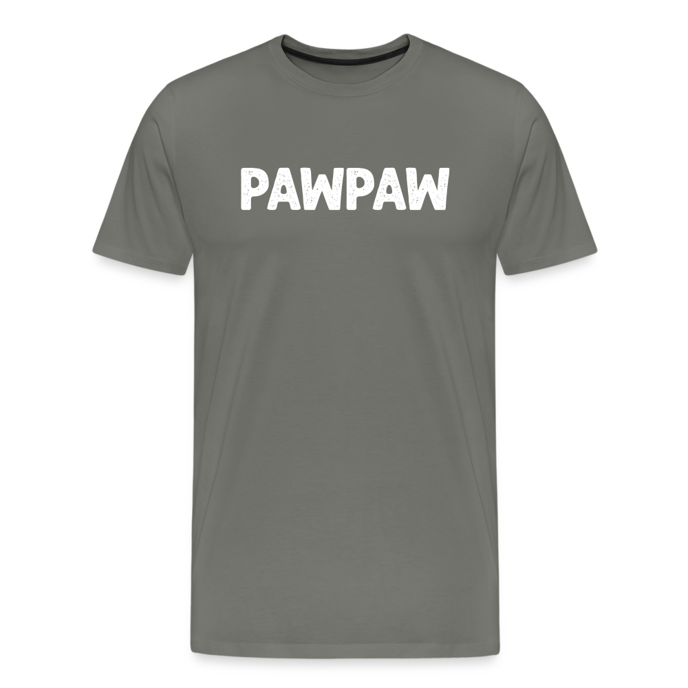 Pawpaw Men's Premium T-Shirt - asphalt gray