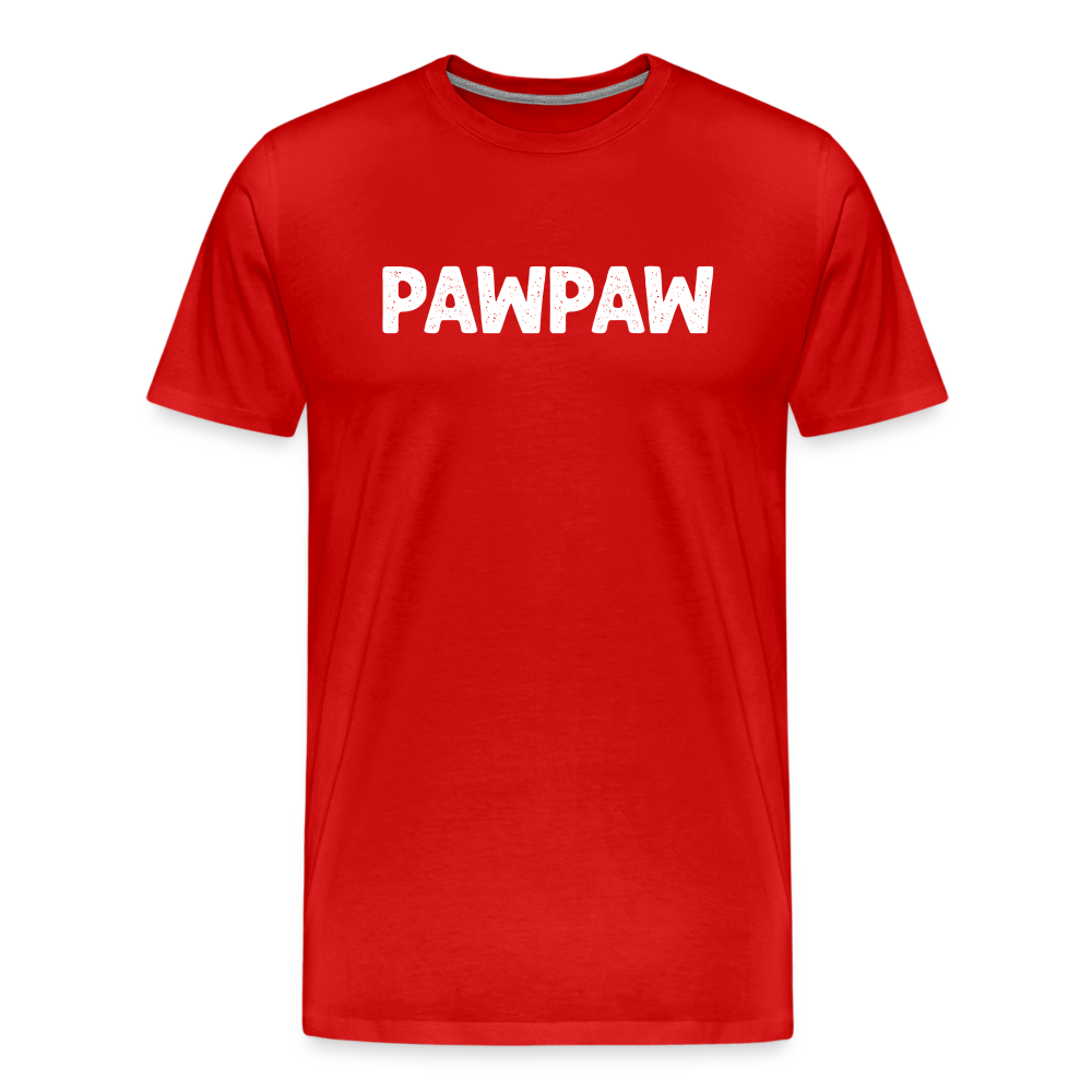 Pawpaw Men's Premium T-Shirt - red