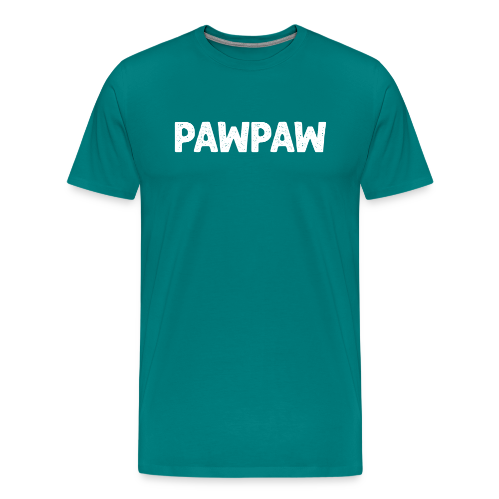 Pawpaw Men's Premium T-Shirt - teal
