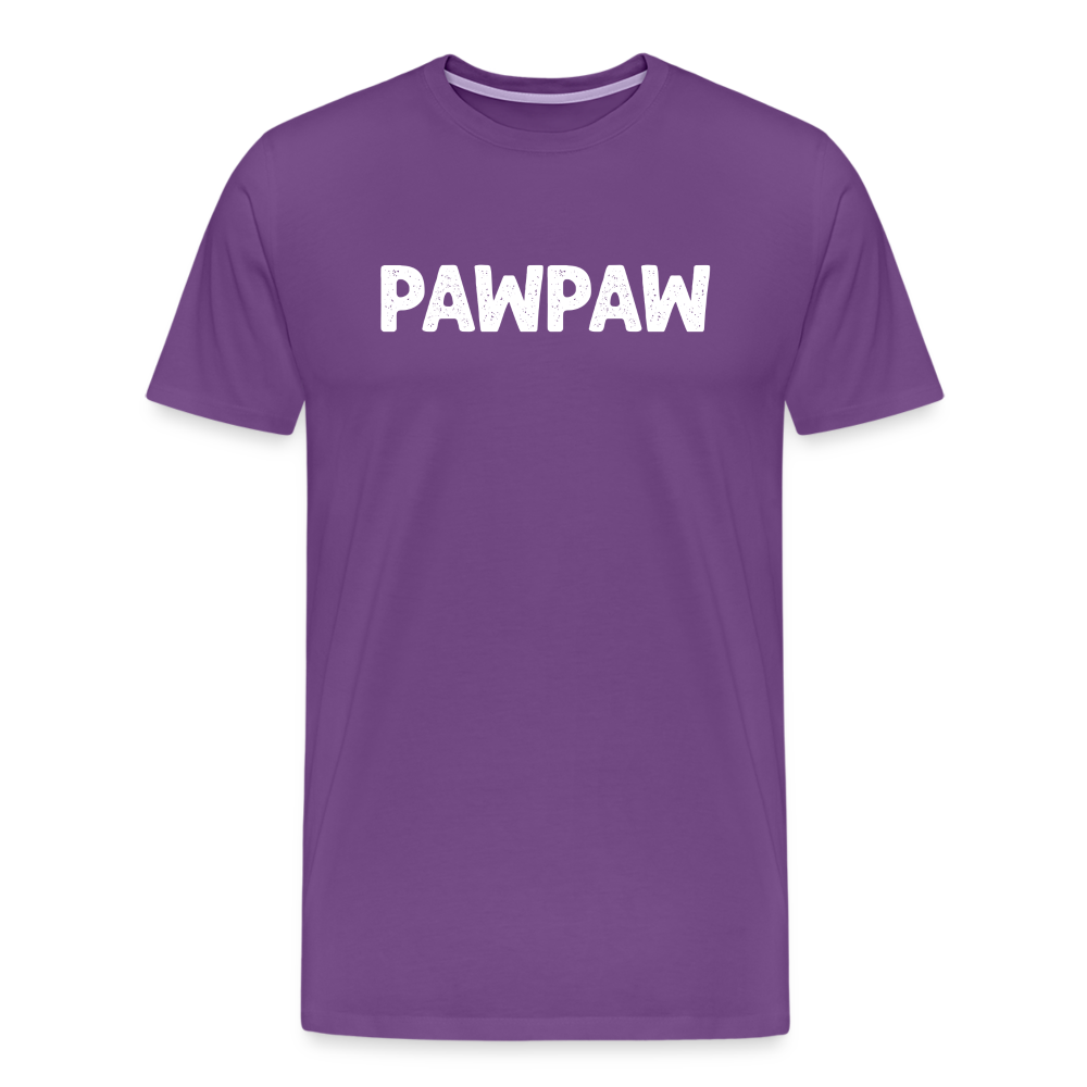 Pawpaw Men's Premium T-Shirt - purple