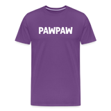 Pawpaw Men's Premium T-Shirt - purple