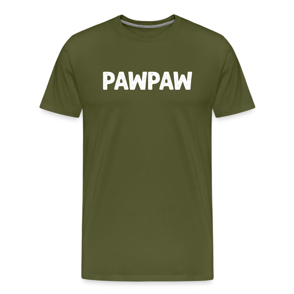 Pawpaw Men's Premium T-Shirt - olive green