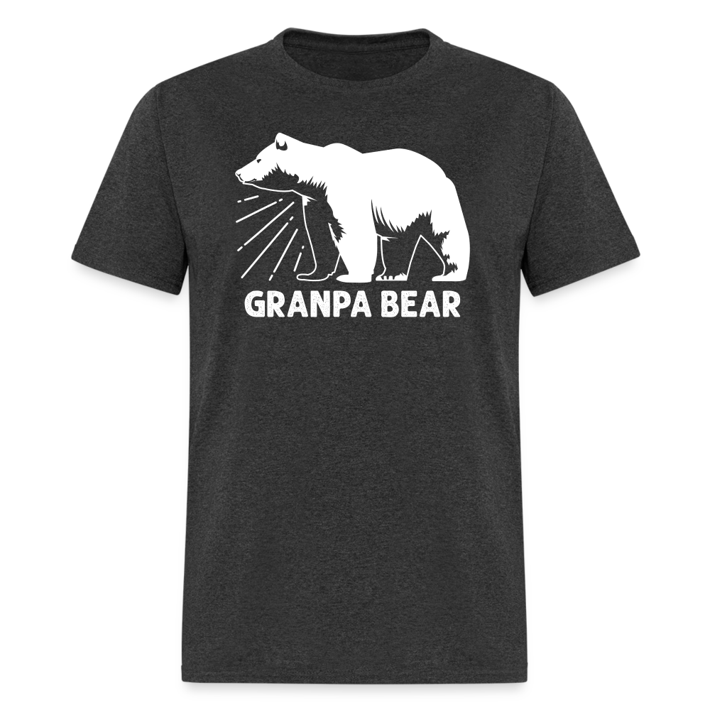 Grandpa Bear Unisex Classic T-Shirt - heather black