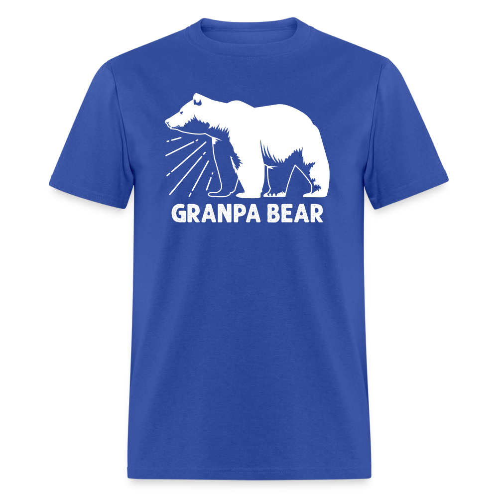 Grandpa Bear Unisex Classic T-Shirt - royal blue