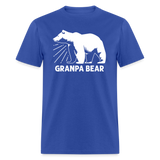 Grandpa Bear Unisex Classic T-Shirt - royal blue