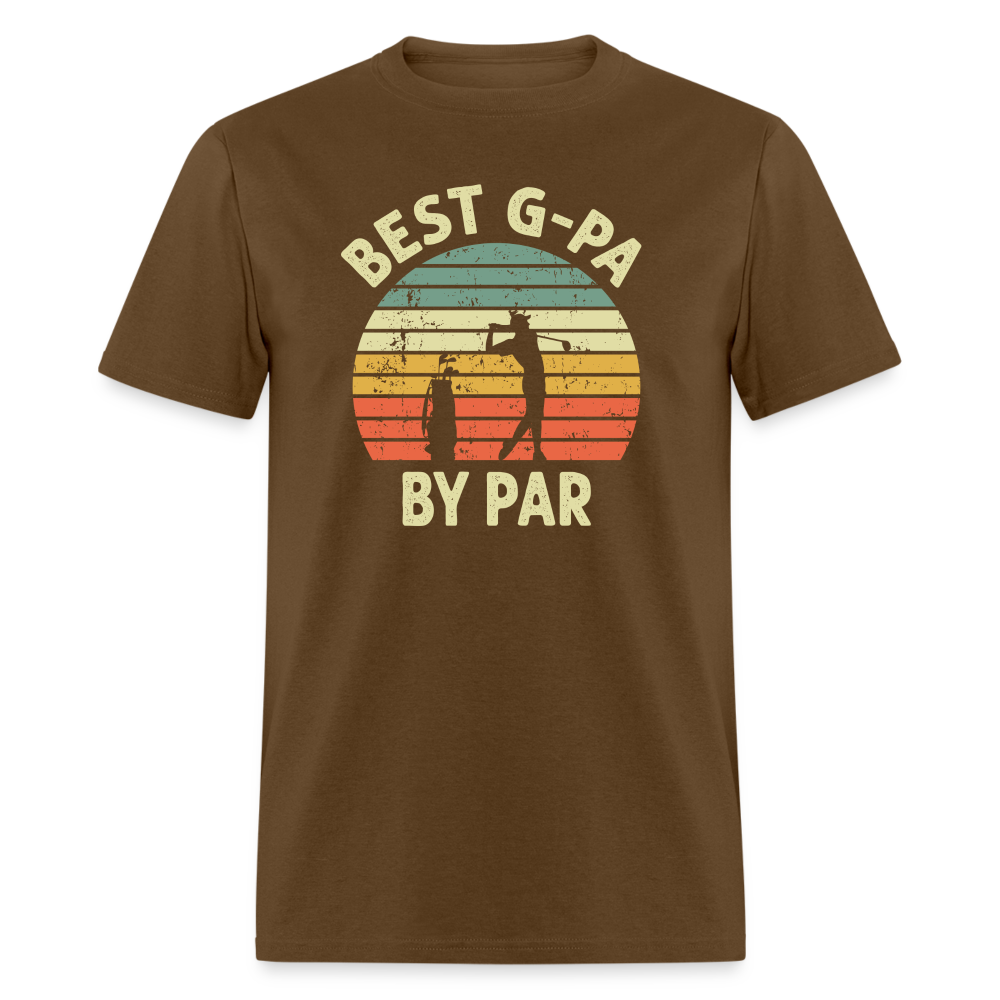 Best G-Pa By Par Unisex Classic T-Shirt - brown